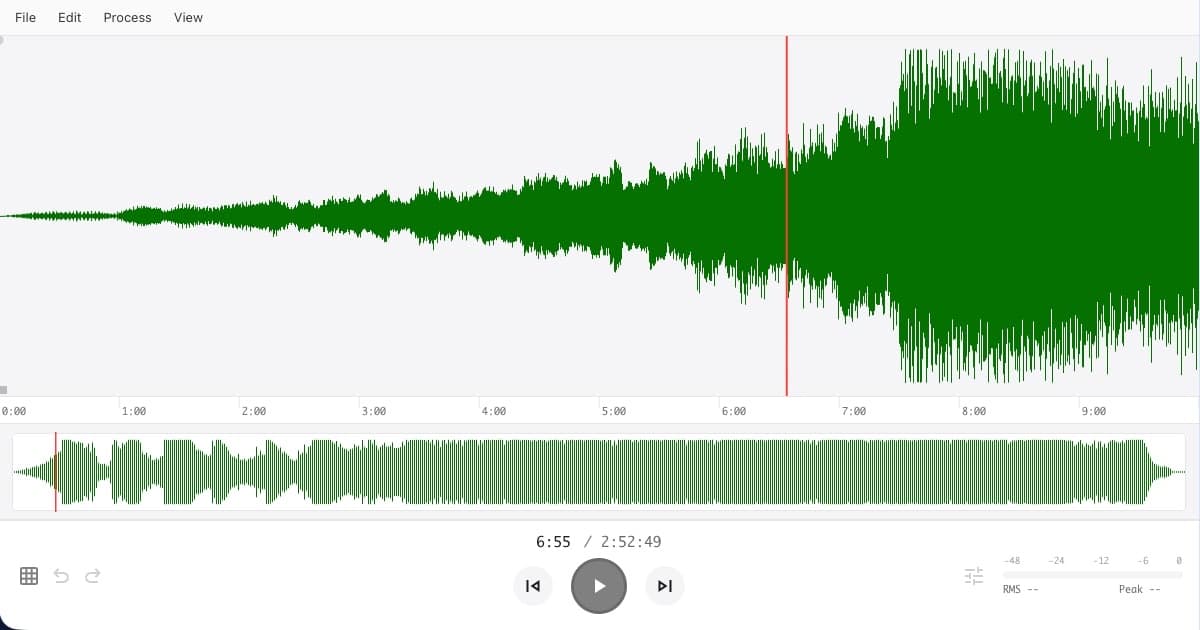 audio-editor.app screenshot